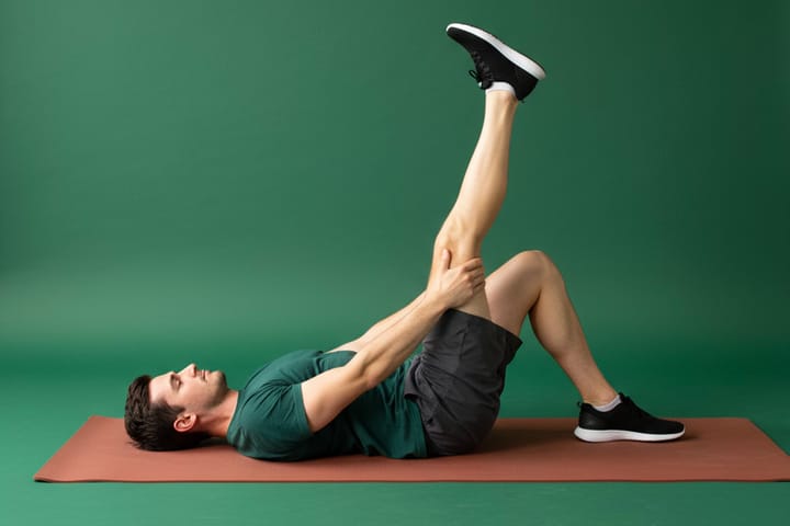 Lying Hamstring Stretch