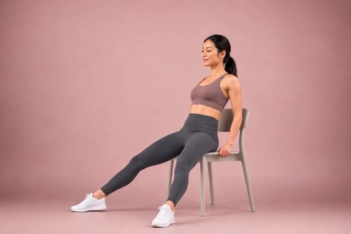 Seated Heel-Toe Taps