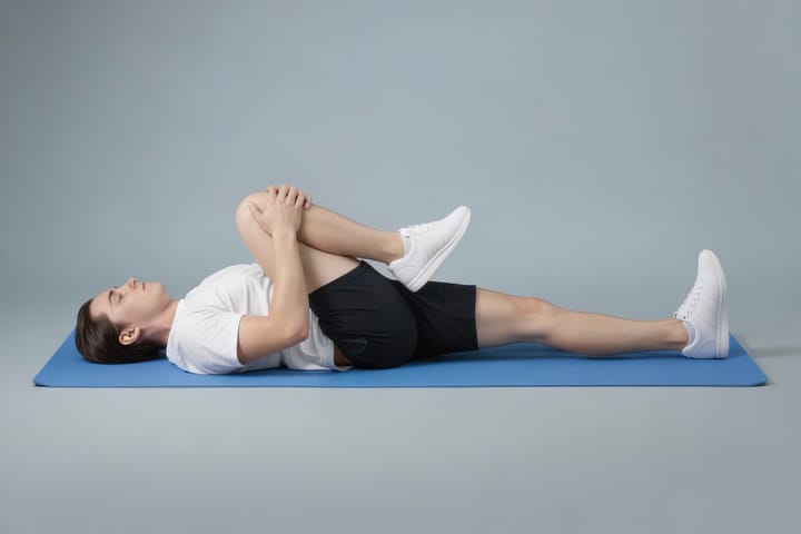 Single Knee-to-Chest Stretch