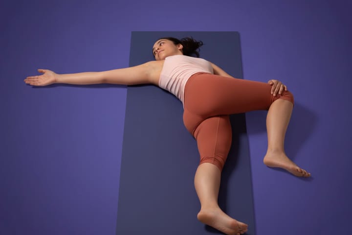 Supine Spinal Twist