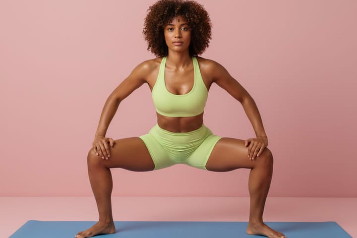 Sumo Squat Stretch