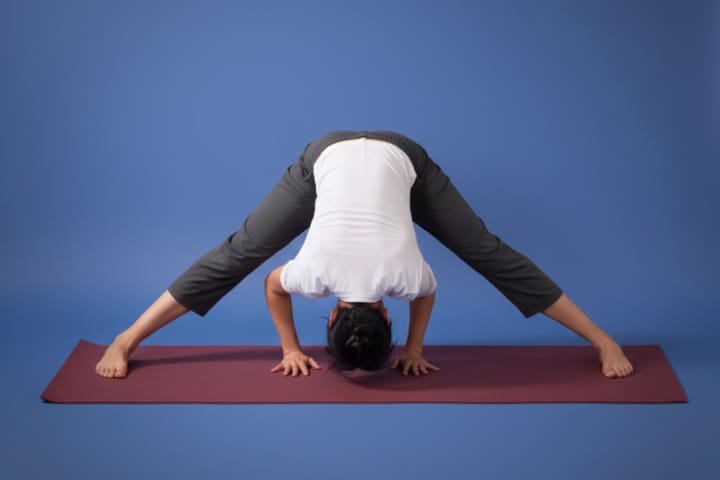 Wide-Legged Forward Fold