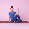 Half Spinal Twist Pose