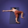 Supine Spinal Twist