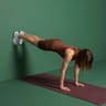 Feet-on-Wall Plank